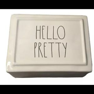 Rae Dunn Trinket/Jewelry box, like new